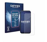 savvies 3 Pièces Protection Écran Verre pour Fairphone 5 9H Film Protecteur, Film en Verre, Transparent, sans Bulles, Anti-Fingerprint, Anti-Rayures, Verre Trempé