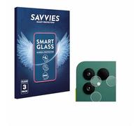 savvies 3 Pièces Protection Écran Verre pour Fairphone 6 (Caméra UNIQUEMENT) 9H Film Protecteur, Film en Verre, Transparent, sans Bulles, Anti-Fingerprint, Anti-Rayures, Verre Trempé