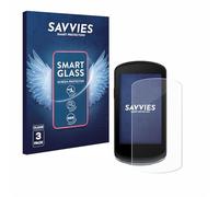 savvies 3 Pièces Protection Écran Verre pour Garmin Edge 1040 9H Film Protecteur, Film en Verre, Transparent, sans Bulles, Anti-Fingerprint, Anti-Rayures, Verre Trempé