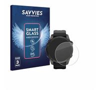 savvies 3 Pièces Protection Écran Verre pour Garmin Epix Pro (Gen 2) (42 mm) 9H Film Protecteur, Film en Verre, Transparent, Anti-Fingerprint
