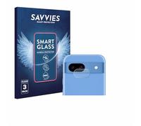 savvies 3 Pièces Protection Écran Verre pour Google Pixel 8a (Caméra UNIQUEMENT) 9H Film Protecteur, Film en Verre, Transparent, sans Bulles, Anti-Fingerprint, Anti-Rayures, Verre Trempé