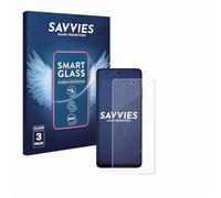 savvies 3 Pièces Protection Écran Verre pour HMD Pulse Pro 9H Film Protecteur, Film en Verre, Transparent, sans Bulles, Anti-Fingerprint, Anti-Rayures, Verre Trempé