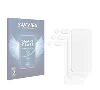savvies 3 Pièces Protection Écran Verre pour Honor Magic 8 Pro Lite (Avant+Caméra) 9H Film Protecteur, Film en Verre, Anti-Rayures, Verre Trempé