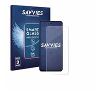 savvies 3 Pièces Protection Écran Verre pour realme P3 Lite 9H Film Protecteur, Film en Verre, Transparent, sans Bulles, Anti-Fingerprint, Anti-Rayures, Verre Trempé