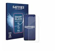 savvies 3 Pièces Protection Écran Verre pour Samsung Galaxy S20 9H Film Protecteur, Film en Verre, Transparent, sans Bulles, Anti-Fingerprint, Anti-Rayures, Verre Trempé