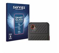 savvies 3 Pièces Protection Écran Verre pour Samsung Galaxy XCover 7 (Caméra UNIQUEMENT) 9H Film Protecteur, Film en Verre, Verre Trempé