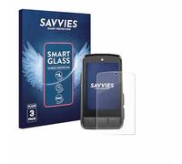 savvies 3 Pièces Protection Écran Verre pour Wahoo Elemnt Bolt 3 9H Film Protecteur, Film en Verre, Transparent, sans Bulles, Anti-Fingerprint, Anti-Rayures, Verre Trempé