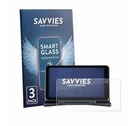 savvies 3 Pièces Protection Écran Verre pour Xhorse Dolphin II XP-005L 9H Film Protecteur, sans Bulles, Anti-Rayures, Verre Trempé
