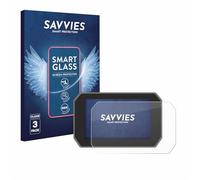 savvies 3 Pièces Protection Écran Verre pour Yamaha Tracer 9 GT+ 2025 9H Film Protecteur, Film en Verre, Transparent, sans Bulles, Anti-Fingerprint, Anti-Rayures, Verre Trempé