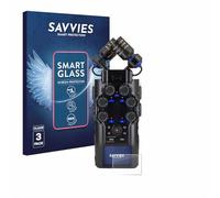 savvies 3 Pièces Protection Écran Verre pour Zoom H6 studio 9H Film Protecteur, Film en Verre, Transparent, Anti-Rayures, Verre Trempé