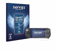 savvies 3 Pièces Protection Écran Verre pour Zotac Gaming Zone 9H Film Protecteur, Film en Verre, Transparent, sans Bulles, Anti-Fingerprint, Anti-Rayures, Verre Trempé