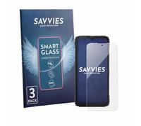 savvies 3 Pièces Verre Trempé pour Doogee Blade 10 Pro Energy