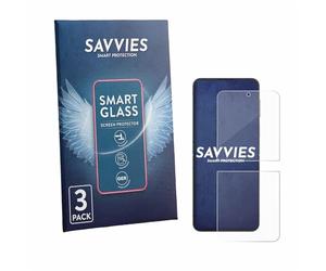 savvies 3 Pièces Verre Trempé pour Samsung Galaxy Z Flip 4