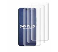 savvies 4 Pièces Full-Screen Ecran Protection pour Honor Magic 6 RSR Porsche Design Full Cover Film Protection 3D Curved [, Transparente]