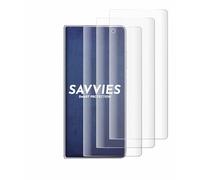savvies 4 Pièces Full-Screen Ecran Protection pour Honor Magic V2 Full Cover Film Protection 3D Curved [Couverture Complète, Transparente]