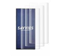 savvies 4 Pièces Full-Screen Ecran Protection pour Samsung Galaxy Note 10 Plus / 5G Full Cover Film Protection 3D Curved [, Transparente]