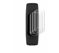 savvies 4 Pièces Full-Screen Ecran Protection pour Garmin Vivosmart 5 Full Cover Film Protection 3D Curved [Couverture Complète, Transparente]