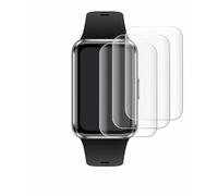 savvies 4 Pièces Full-Screen Ecran Protection pour Huawei Band 11 Full Cover Film Protection 3D Curved [Couverture Complète, Transparente]