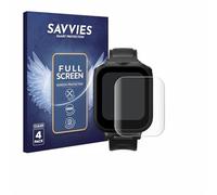 savvies 4 Pièces Full-Screen Ecran Protection pour Insta360 GPS preview remote Built-In Mic Full Cover Film Protection 3D Curved