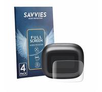 savvies 4 Pièces Full-Screen Ecran Protection pour JBL Live Beam 3 Full Cover Film Protection 3D Curved [Couverture Complète, Transparente]