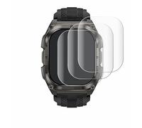 savvies 4 Pièces Full-Screen Ecran Protection pour Kospet Tank M4 Full Cover Film Protection 3D Curved [Couverture Complète, Transparente]