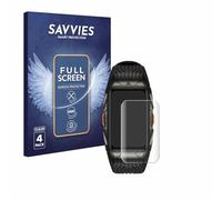 savvies 4 Pièces Full-Screen Ecran Protection pour Kospet Tank X2 Ultra Full Cover Film Protection 3D Curved [Couverture Complète, Transparente]