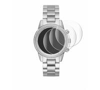 savvies 4 Pièces Full-Screen Ecran Protection pour Michael Kors Ritz MK6428 Full Cover Film Protection 3D Curved [Couverture Complète, Transparente]