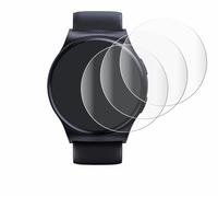 savvies 4 Pièces Full-Screen Ecran Protection pour Motorola Moto Watch 120 Full Cover Film Protection 3D Curved [Couverture Complète, Transparente]