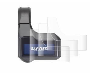 savvies 4 Pièces Full-Screen Ecran Protection pour Shimano Steps SC-E7000 Full Cover Film Protection 3D Curved [Couverture Complète, Transparente]