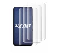 savvies 4 Pièces Full-Screen Ecran Protection pour TCL NxtPaper 70 Pro Full Cover Film Protection 3D Curved [Couverture Complète, Transparente]