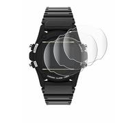 savvies 4 Pièces Full-Screen Ecran Protection pour Timex Expedition Atlantis T5K463 Full Cover Film Protection 3D Curved [, Transparente]