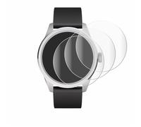 savvies 4 Pièces Full-Screen Ecran Protection pour Withings ScanWatch 2 (42 mm) Full Cover Film Protection 3D Curved [Couverture Complète]