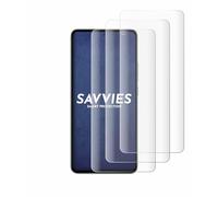 savvies 4 Pièces Full-Screen Ecran Protection pour Xiaomi 13T Pro Full Cover Film Protection 3D Curved [Couverture Complète, Transparente]