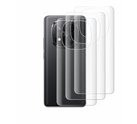 savvies 4 Pièces Full-Screen Ecran Protection pour Xiaomi Redmi Note 14 Pro Plus 5G (Arrière) Full Cover Film Protection 3D Curved