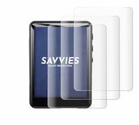 savvies 4 Pièces Full-Screen Ecran Protection pour Zaqe MP3 Player M4 2.4" Full Cover Film Protection 3D Curved [Couverture Complète]