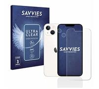 savvies 6 Pièces Film Protection pour Apple iPhone 13