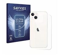savvies 6 Pièces Film Protection pour Apple iPhone 13