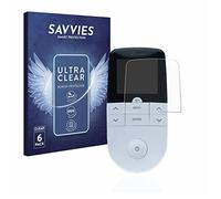 savvies 6 Pièces Film Protection pour Beurer EM 49 Digital TENS/EMS