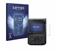 savvies 6 Pièces Film Protection pour Canon PowerShot V10 Vlog Camera