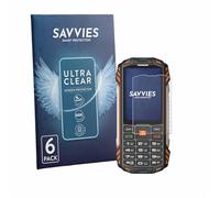 savvies 6 Pièces Film Protection pour Hammer H Power Plus LTE