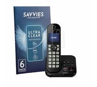 savvies 6 Pièces Film Protection pour Panasonic KX-TGC460