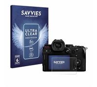 savvies 6 Pièces Film Protection pour Panasonic Lumix DC-S5