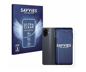 savvies 6 Pièces Film Protection pour Samsung Galaxy A07 4G