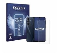 savvies Protection Ecran pour Samsung Galaxy A16 4G (Avant+Caméra) 6 Pièces - Film Protection Ultra Clair