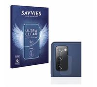 savvies 6 Pièces Film Protection pour Samsung Galaxy S20 FE