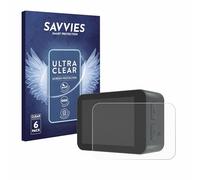 savvies Film Protection pour Akaso V50X | 6 Pièces Clair Protection d'écran Made in Germany Transparent Anti-Rayures Screen Protector