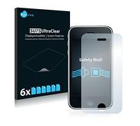 savvies Film Protection pour Apple iPhone 3GS | 6 Pièces Clair Protection d'écran Made in Germany Transparent Anti-Rayures Screen Protector
