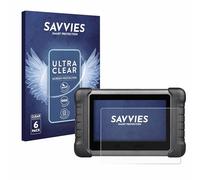 savvies Film Protection pour Autel MaxiCheck MX808s | 6 Pièces Clair Protection d'écran Made in Germany Transparent Anti-Rayures Screen Protector