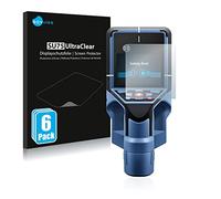 savvies Film Protection pour Bosch D-tect 200 C Wallscanner | 6 Pièces Clair Protection d'écran Made in Germany Transparent Anti-Rayures Screen Protector