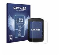 savvies Film Protection pour Bryton Rider S510 | 6 Pièces Clair Protection d'écran Made in Germany Transparent Anti-Rayures Screen Protector